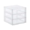 Accesorios De Almacenamiento>Organizador C/3 Cajones A5 Transparente