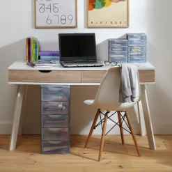 Accesorios De Almacenamiento>Organizador C/5 Cajones Transparente