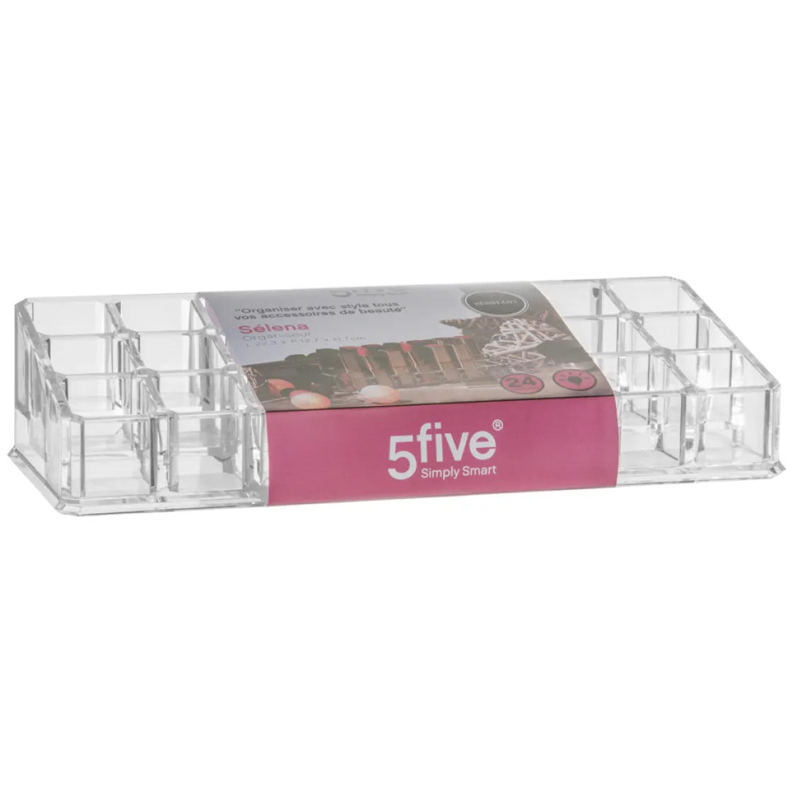 5five Accesorios De Lavabo>Organizador De Maquillaje Acrílico