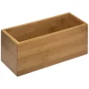 5five Cestas De Almacenamiento>Organizador P/Baño De Bambú 23x9x9.5Cm