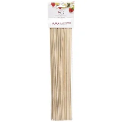 secret d'gourmet Barbacoas>Palillos P/Barbacoa De Madera X100
