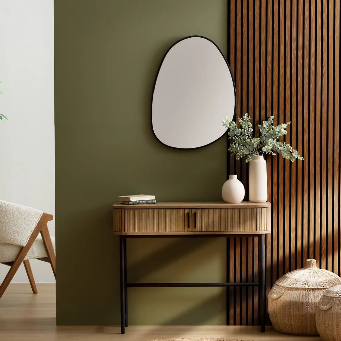 atmosphera Lienzos Y Cuadros Decorativos>Panel decorativo COLVA marrón oscuro de mdf 240cm