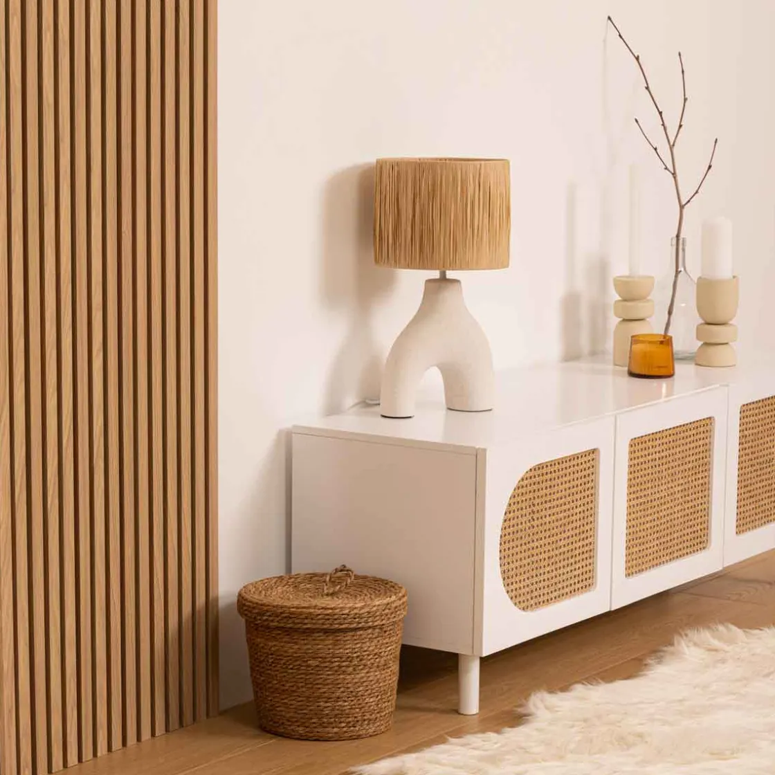 atmosphera Lienzos Y Cuadros Decorativos>Panel decorativo natural COLVA de mdf 240cm