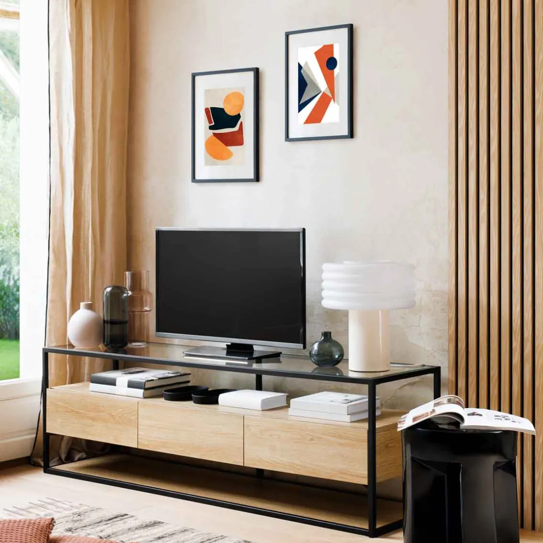 atmosphera Lienzos Y Cuadros Decorativos>Panel decorativo natural COLVA de mdf 240cm