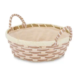 Cestas De Pan>Panera redonda con asas 23cm