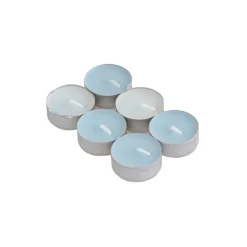 Velas>Paquete 6 Tealights Perfumadas Talco