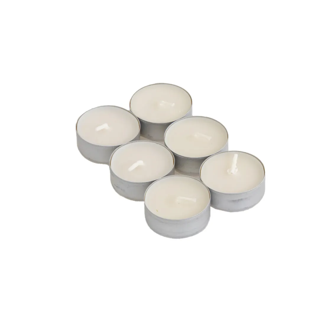mistik Velas>Paquete 6 Tealights Perfumadas Vainilla