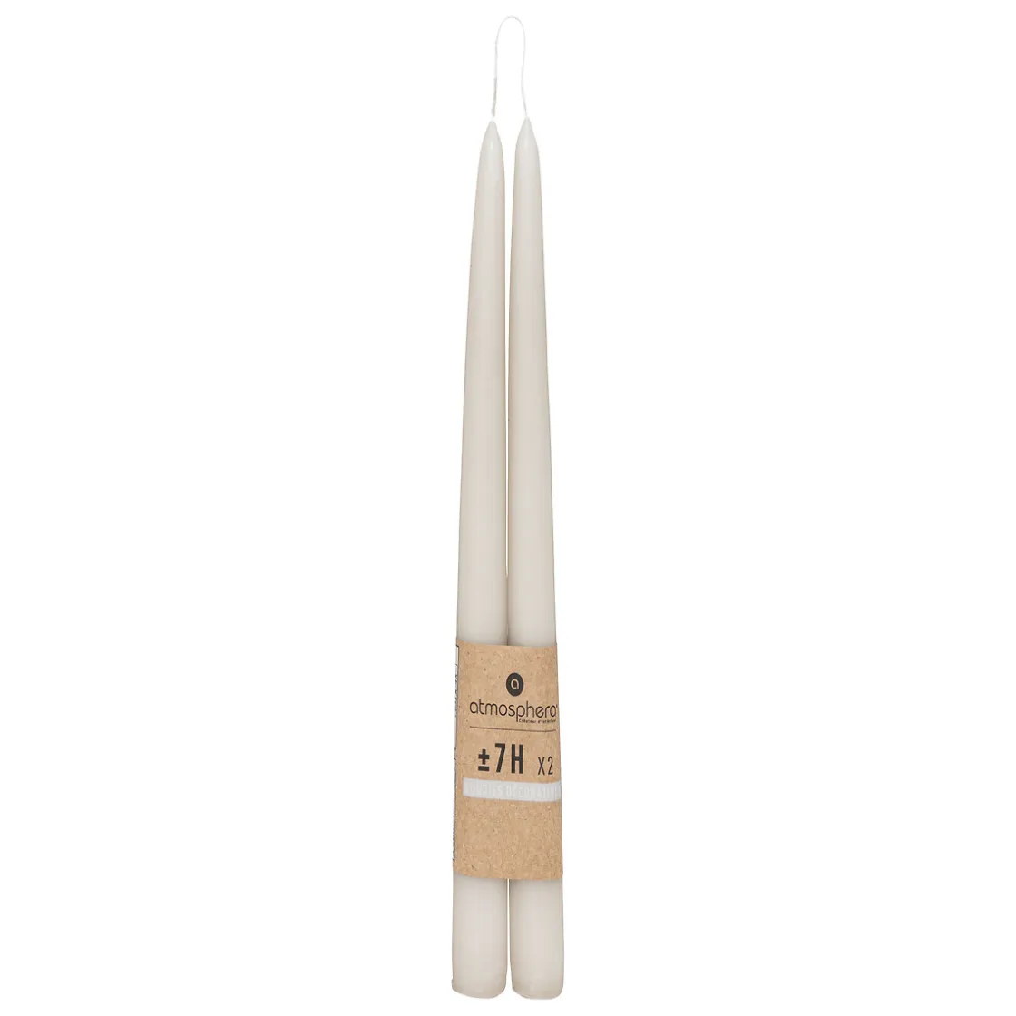 Velas>Paquete 2 Velas Candelabros Hugo Gris