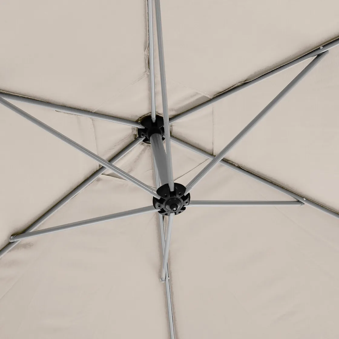 hespéride Parasol Y Bases>Parasol excéntrico MANOA beige ble 3m