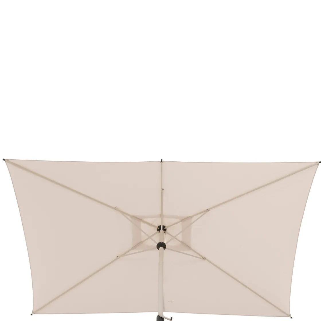 hespéride Parasol Y Bases>Parasol LOOMPA argile blé 2x3m