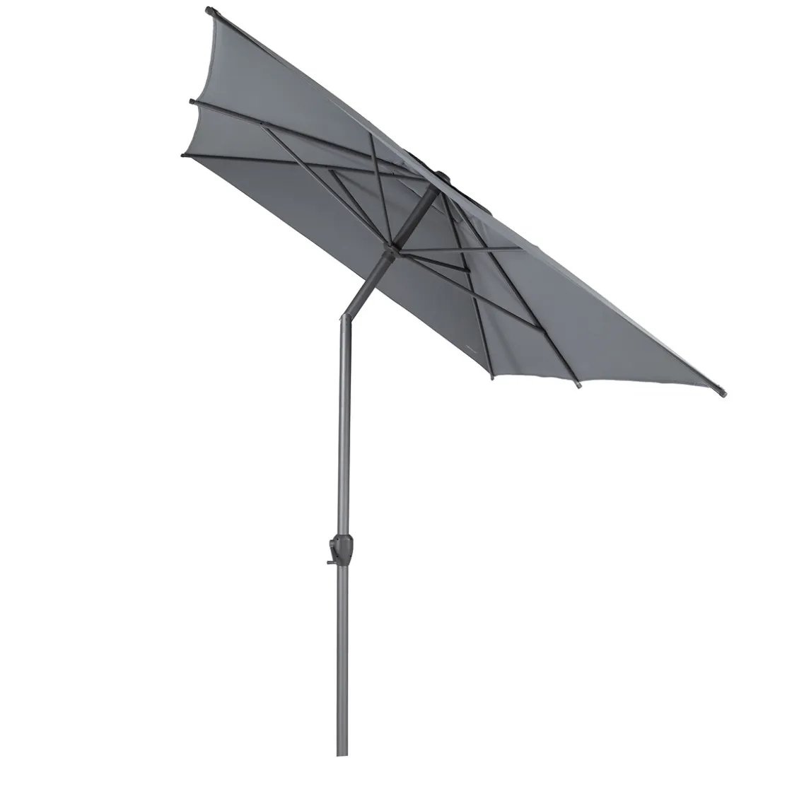 hespéride Parasol Y Bases>Parasol LOOMPA gris ardosia 2x3m