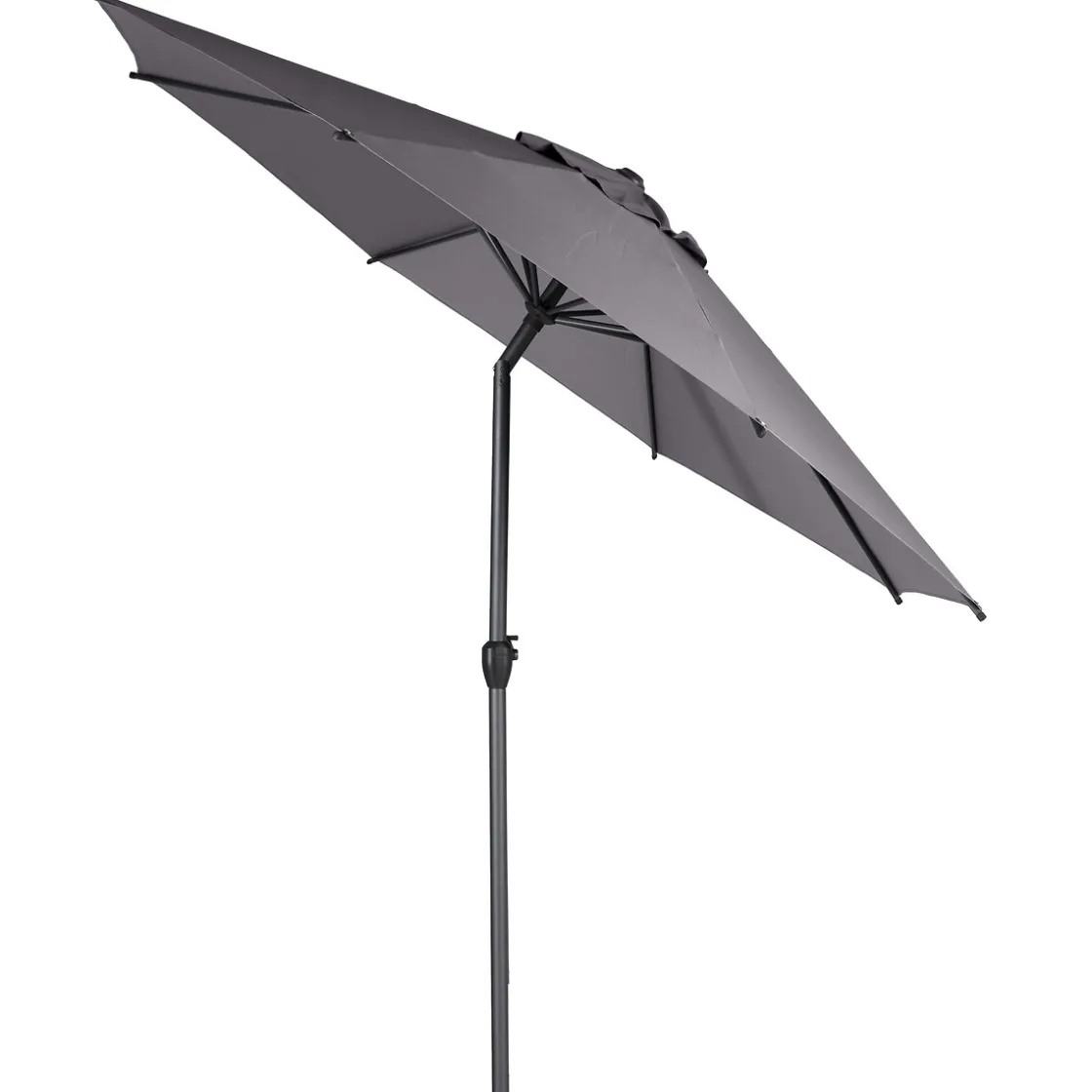 hespéride Parasol Y Bases>Parasol LOOMPA gris ardósia 3m