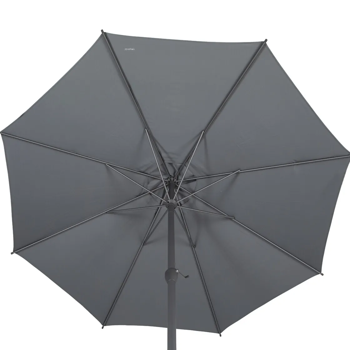 hespéride Parasol Y Bases>Parasol LOOMPA gris ardósia 3m