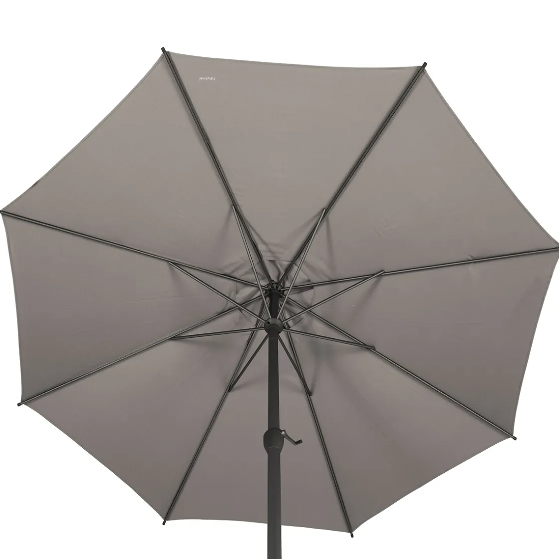 hespéride Parasol Y Bases>Parasol LOOMPA gris pardo 3m