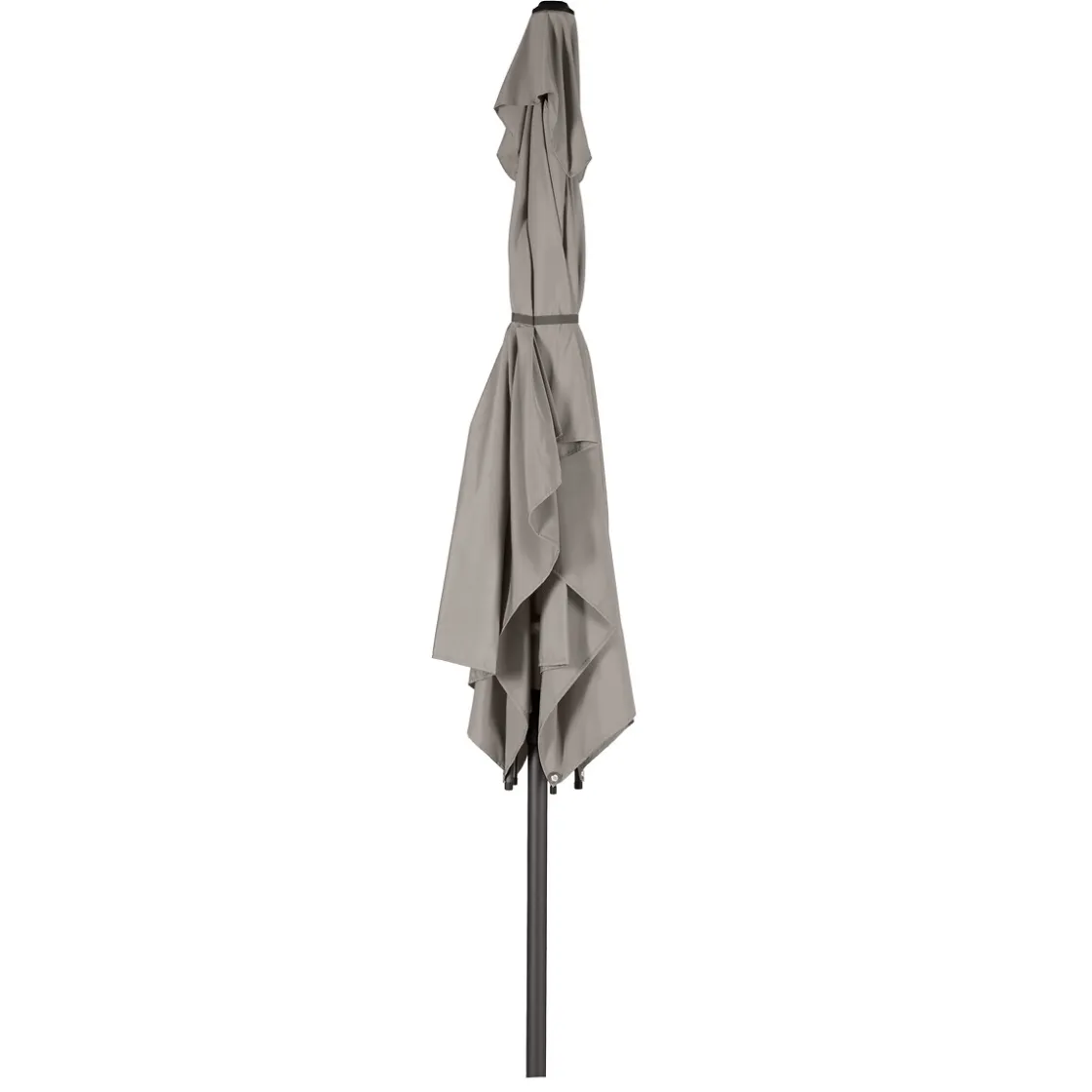 hespéride Parasol Y Bases>Parasol LOOMPA gris pardo 2x3m