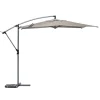 hespéride Parasol Y Bases>Parasol MANOA excéntrico gris pardo 3m