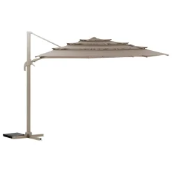 hespéride Parasol Y Bases>Parasol MELHIA color lino 4x3m