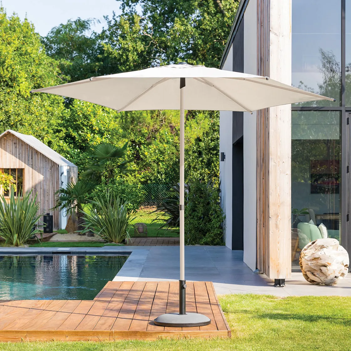 hespéride Parasol Y Bases>Parasol SOYA argile blé 2.7m