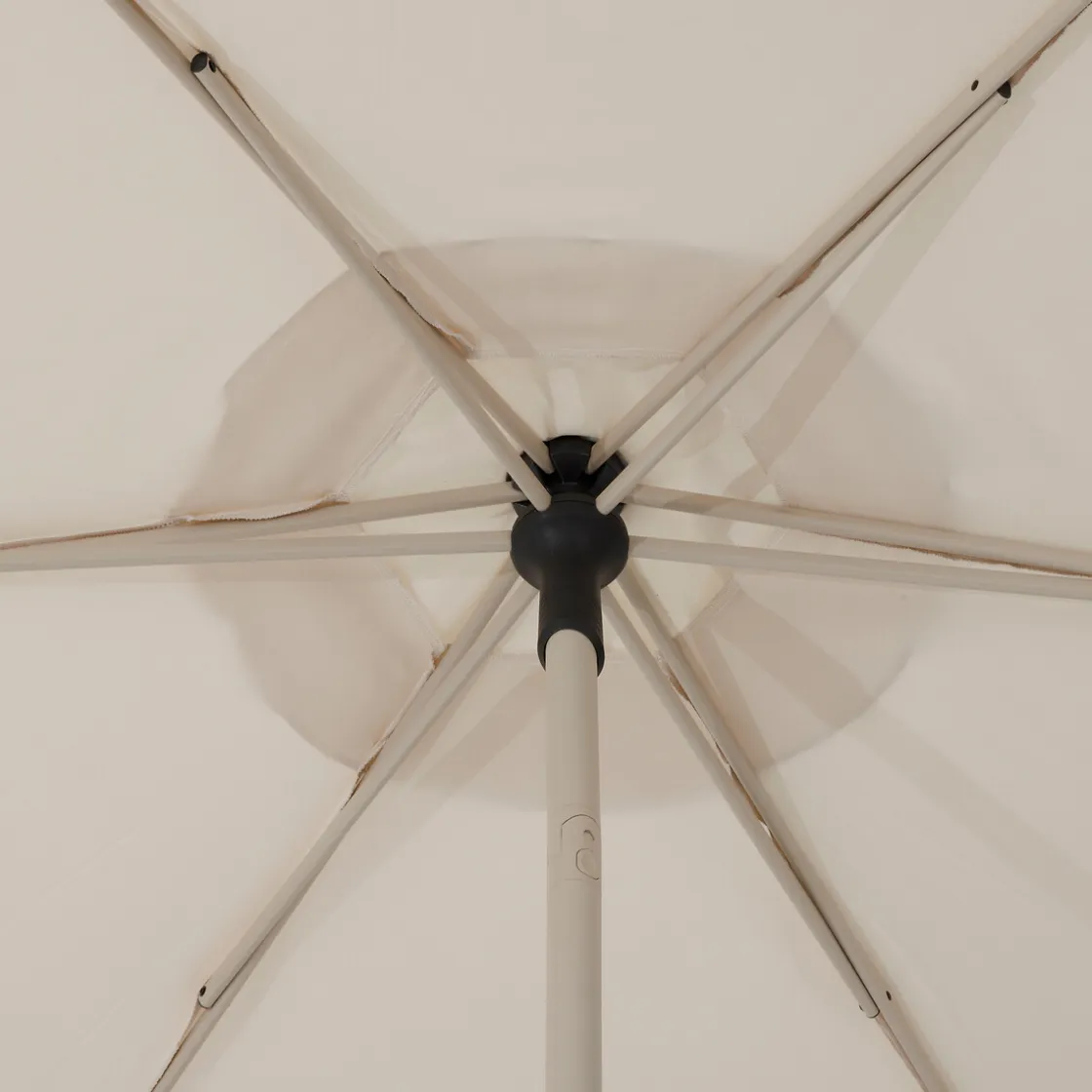 hespéride Parasol Y Bases>Parasol SOYA argile blé 2.5m