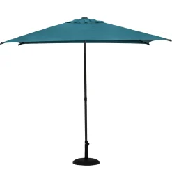 hespéride Parasol Y Bases>Parasol SOYA azul canard 2.5x2.5m