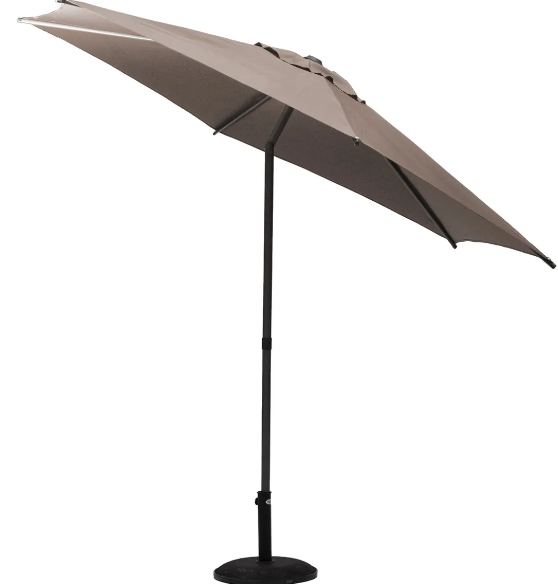 hespéride Parasol Y Bases>Parasol SOYA gris pardo 2.7m