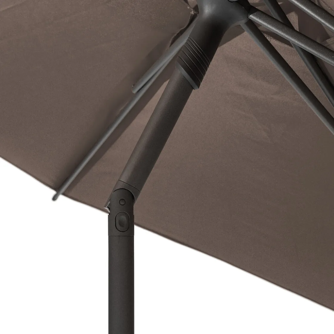 hespéride Parasol Y Bases>Parasol SOYA gris pardo 2.7m
