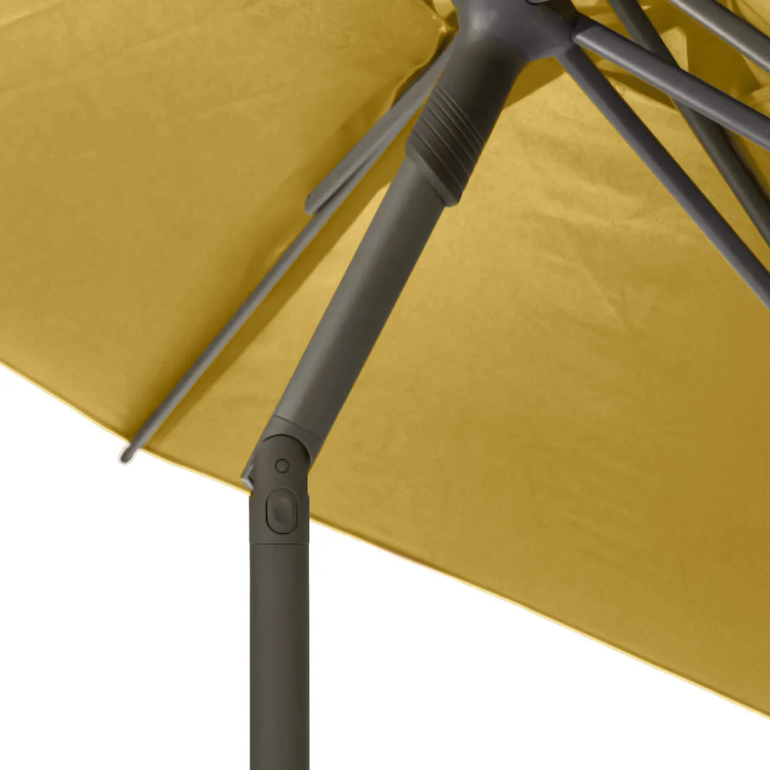 hespéride Parasol Y Bases>Parasol SOYA mostaza 2.7m