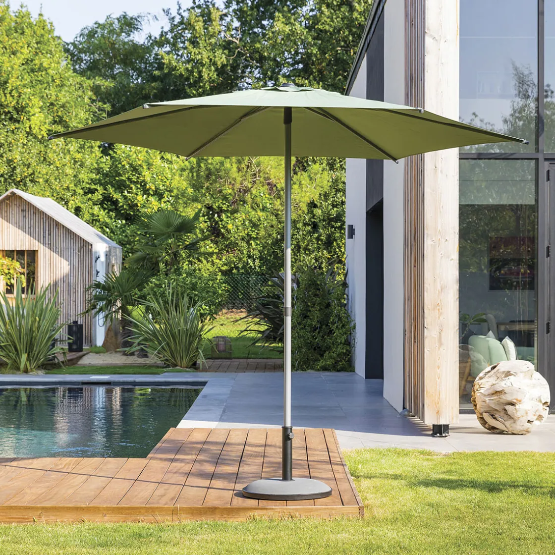 hespéride Parasol Y Bases>Parasol SOYA verde oliva 2,7m