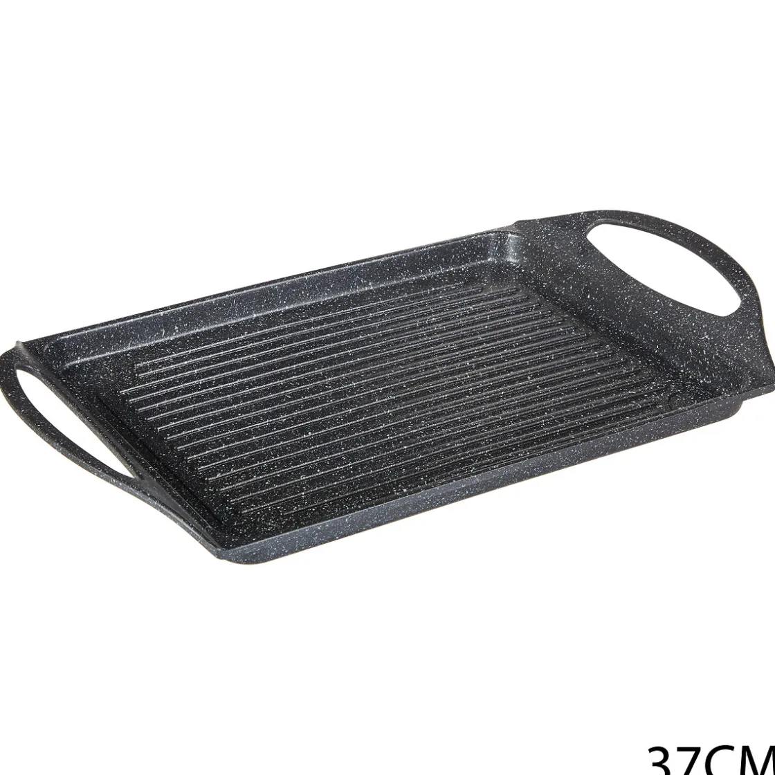 5five Sartenes, Parrillas Y Woks>Parrilla Efecto Piedra 27x37Cm