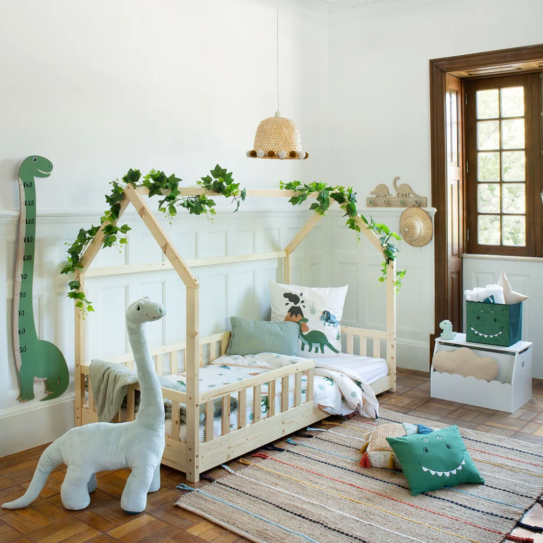 atmosphera4kids Accesorios Decorativos>Peluche Dino Azul Claro 65x28x90Cm