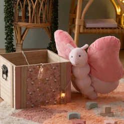 atmosphera4kids Accesorios Decorativos>Peluche mariposa FORET ENCHANTEE rosa