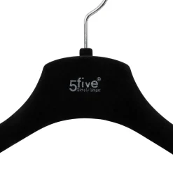 5five Perchas Y Travesaños>Percha de fieltro negra