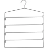 5five Perchas Y Travesaños>Percha De Metal/Pvc P/4 Pantalones