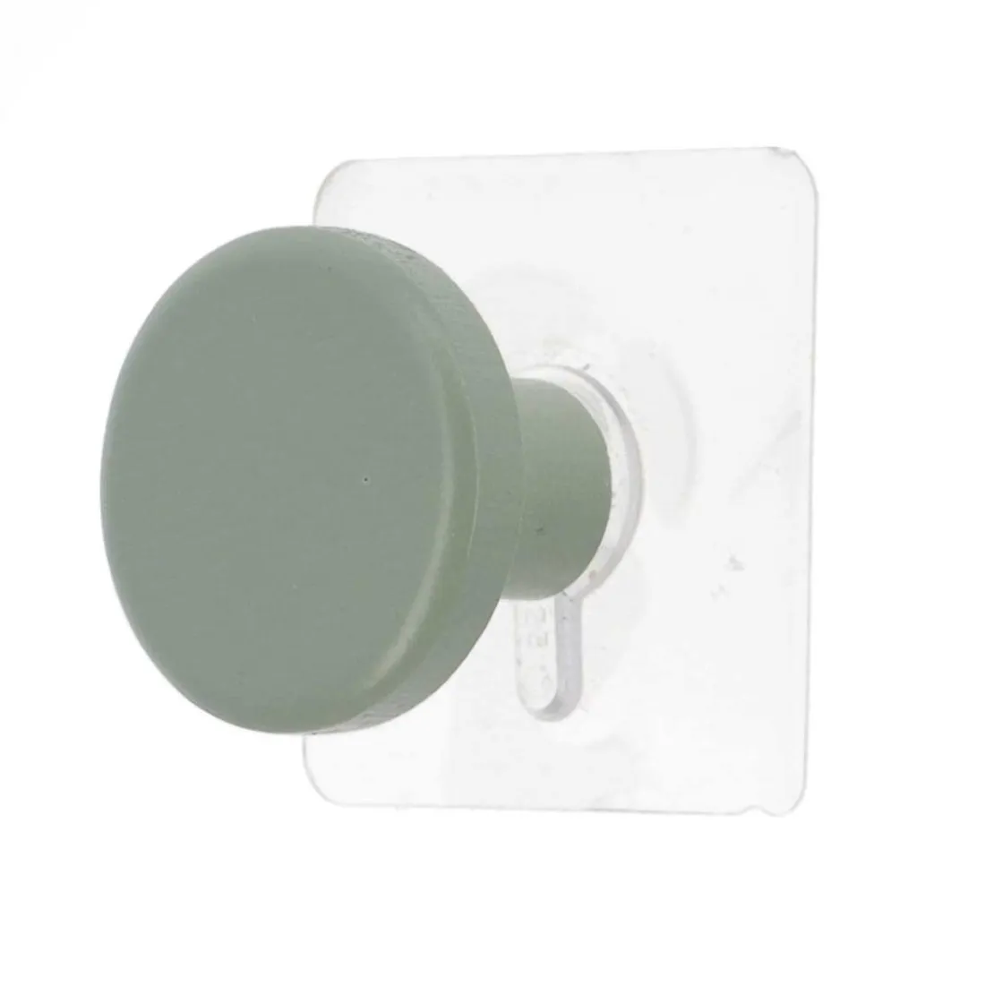 Toalleros>Perchero Baño Verde De Madera 4.5cm