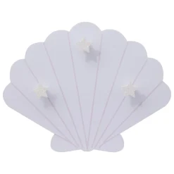 atmosphera4kids Almacenamiento>Perchero Concha De Mar Violeta Claro