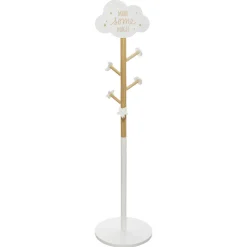 atmosphera4kids Almacenamiento>Perchero de pie NUBE blanco con 5 ganchos