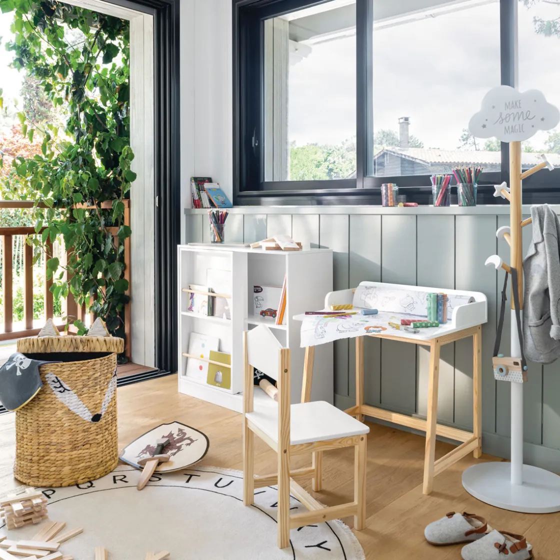 atmosphera4kids Almacenamiento>Perchero de pie NUBE blanco con 5 ganchos