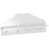 atmosphera4kids Almacenamiento>Perchero Nube Blanco 48x22x12Cm