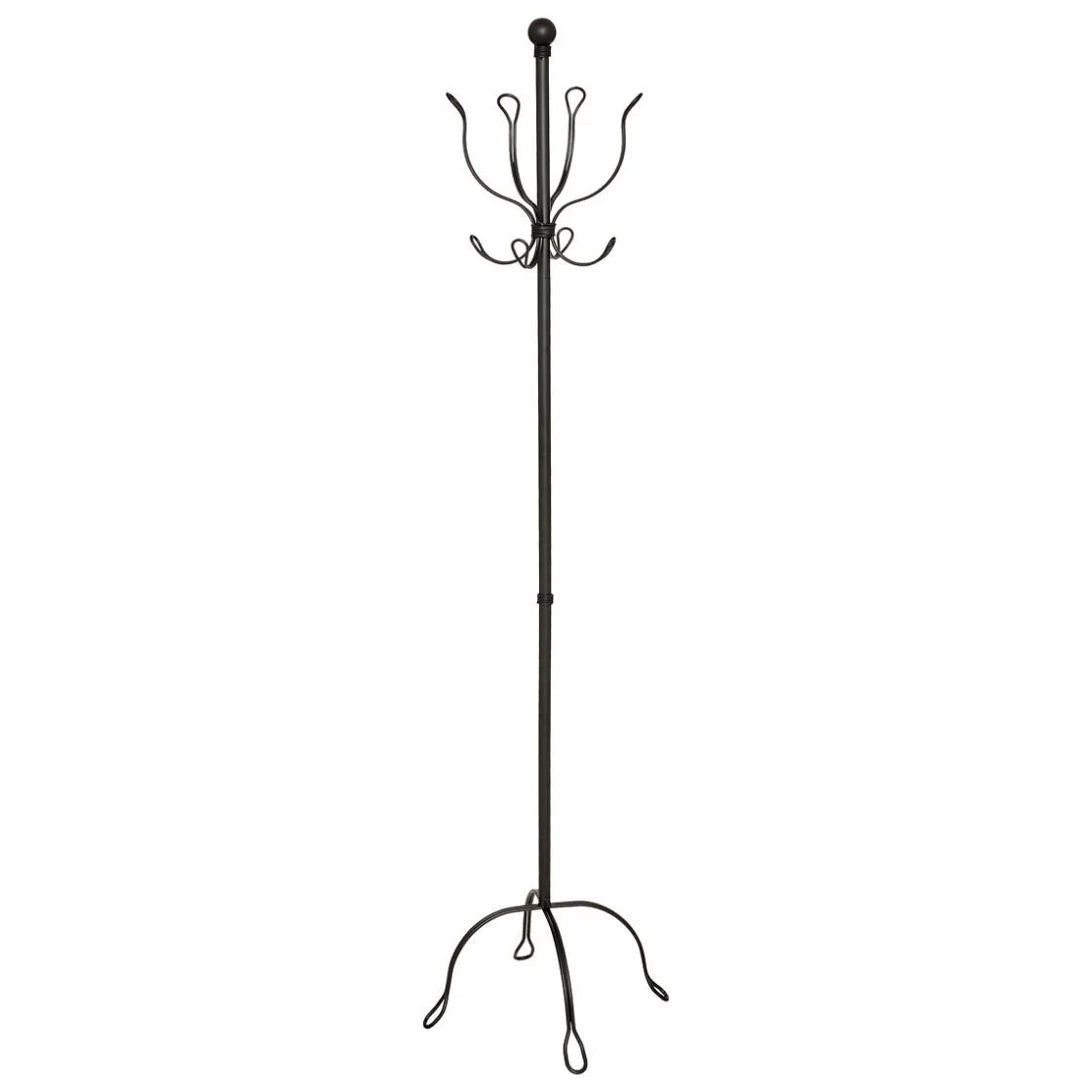 atmosphera Perchas Y Travesaños>Perchero REMO negro de metal 170cm