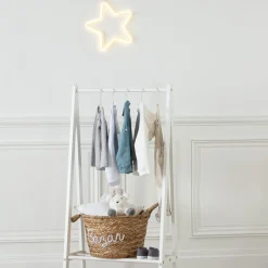 atmosphera4kids Mobiliario>Perchero Simple Mdf Blanco 60x30x114Cm