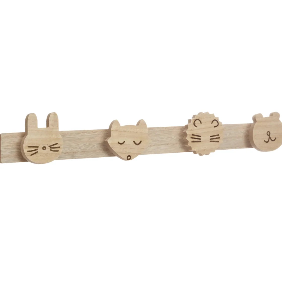 atmosphera4kids Almacenamiento>Perchero WILD marrón de mdf