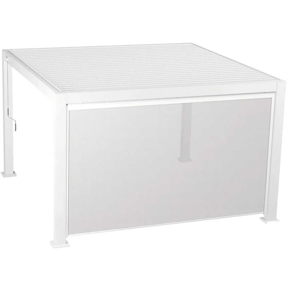 hespéride Pérgolas>Persiana para pérgola ÉVORA blanca 3.6x6