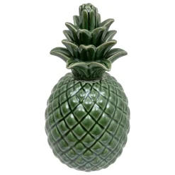 atmosphera Accesorios>Piña verde decorativa de cerámica