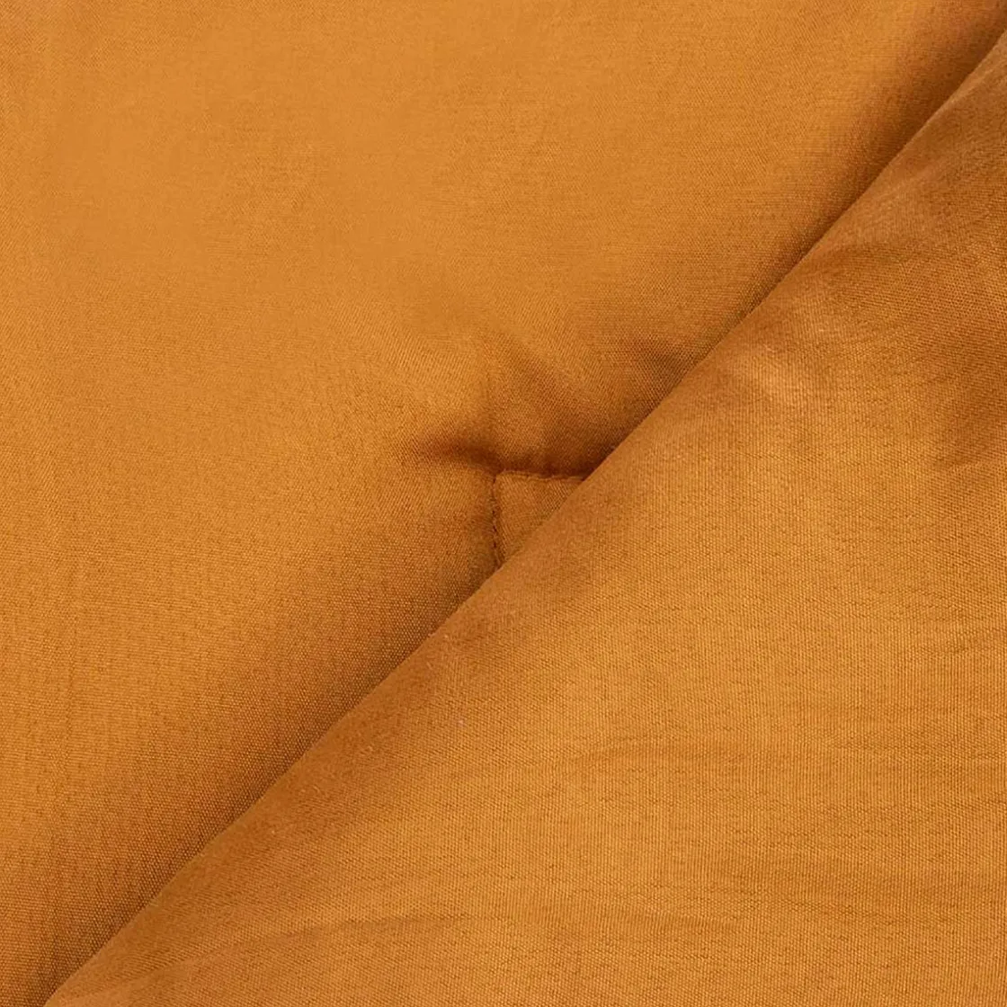 atmosphera Edredones Y Colchas>Pie De Cama Terciopelo Ocre 80x180Cm