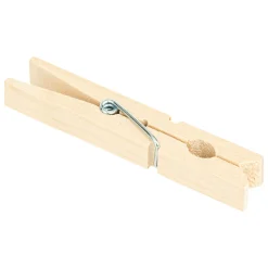 5five Auxiliares De Limpieza>Pinzas De Ropa 96 Unidades De Madera