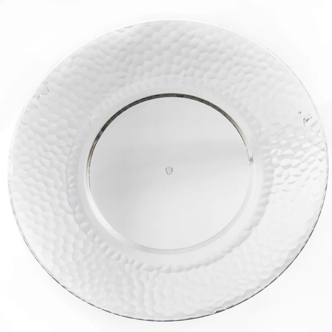 secret d'gourmet Desechables>Plato De Policarbonato Martillado 27Cm