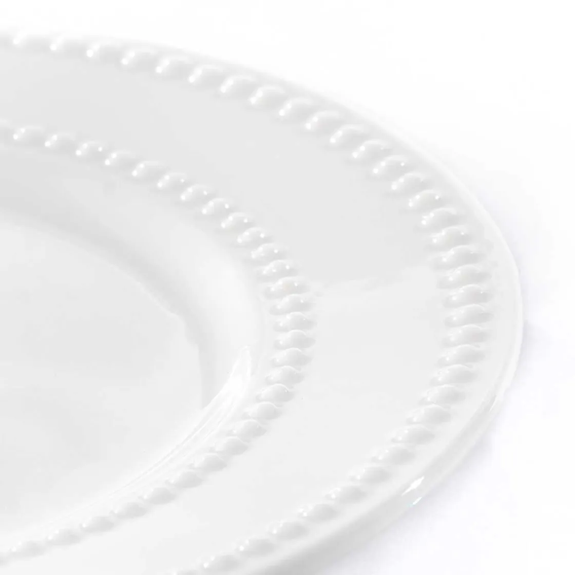 Platos>Plato de postre AMELIE blanco 20cm