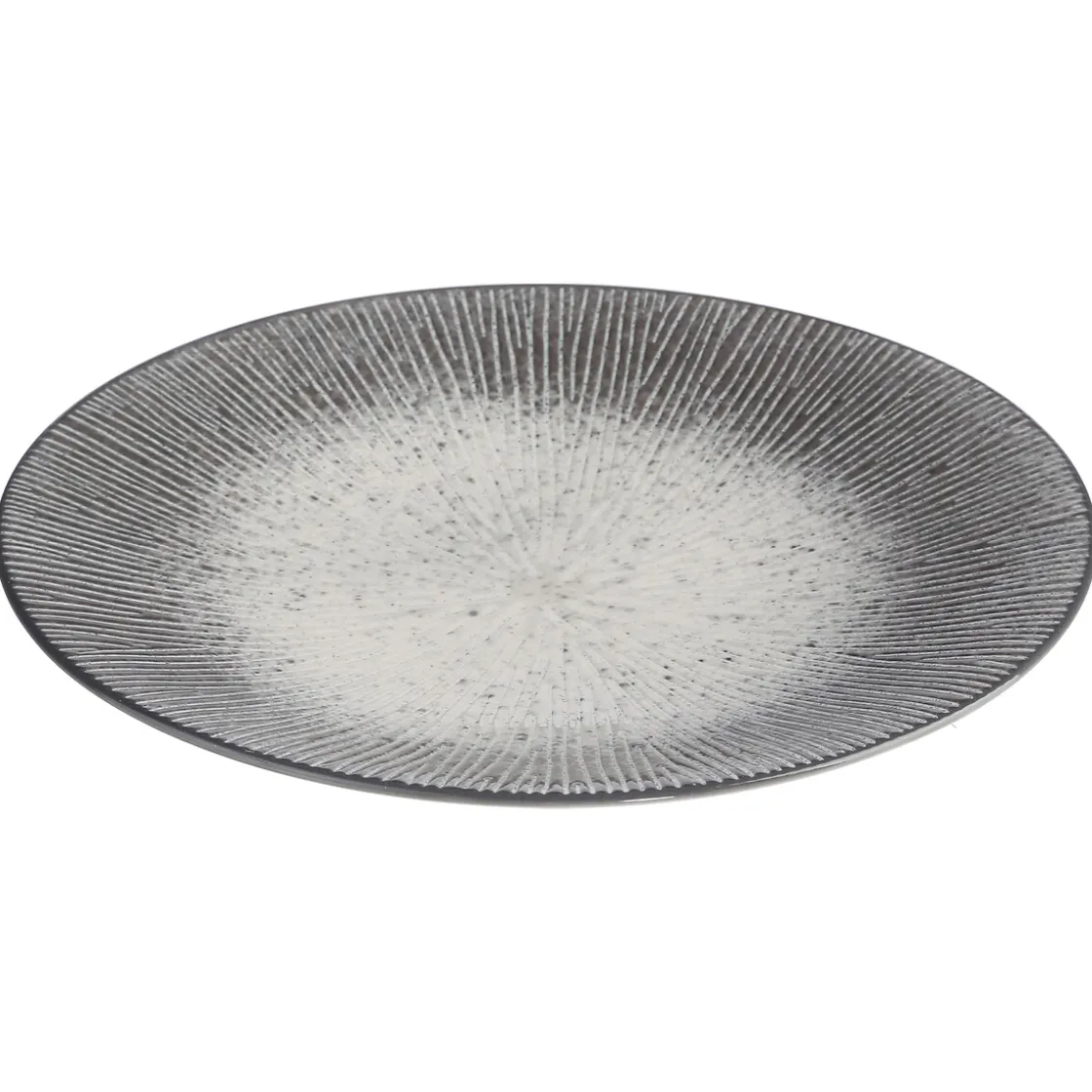 secret d'gourmet Platos>Plato De Postre Atelier Gris 21cm