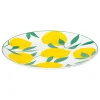 secret d'gourmet Platos>Plato de postre de porcelana CITRONS 19cm