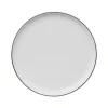 Platos>Plato De Postre Sublima Gris Claro De Porcelana